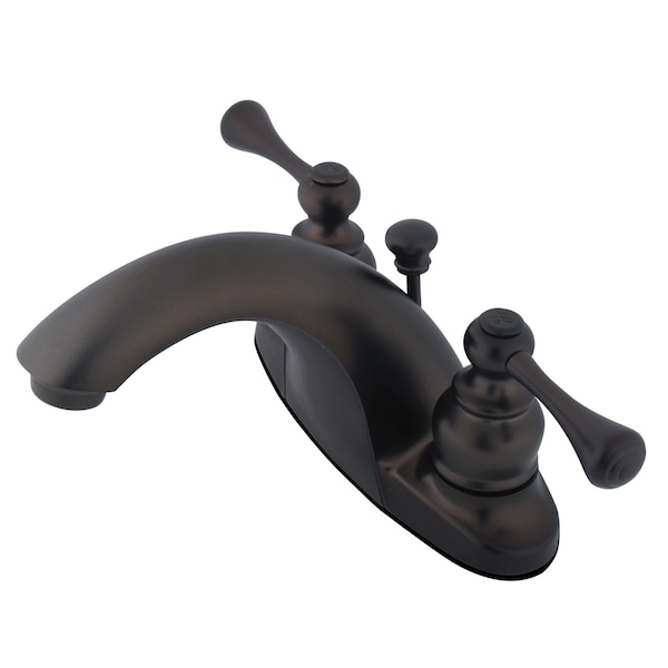 Kingston Brass 4" Centerset Bathroom Faucet, Oil Rubbed Bronze GKB7645BL - main